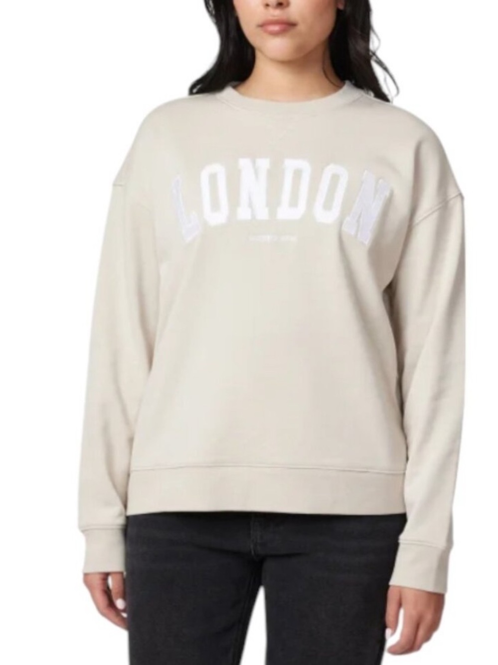 Scotch & Soda Light Beige Crewneck Sweatshirt London